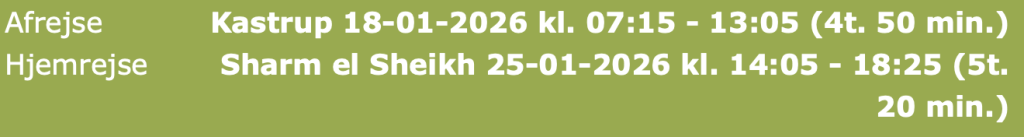 København - Sharm el Sheilkh - Rejs365