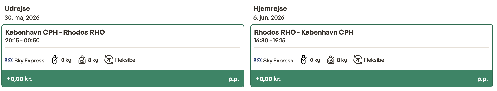Rhodos tilbud - Rejs365