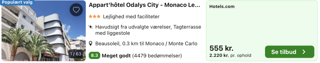 Hotel Monaco - Rejs365