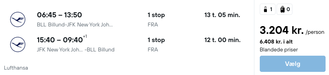 New York tilbud - Rejs365