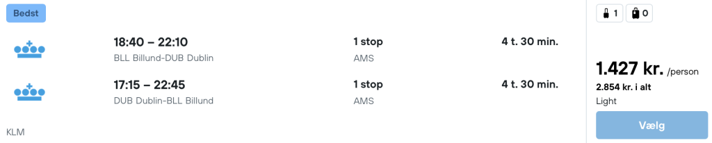 Billund - Dublin - Rejs365