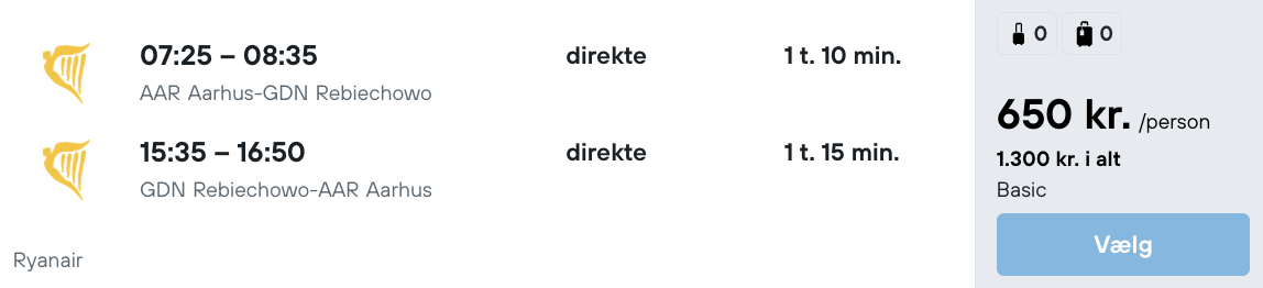 Gdansk tilbud - Rejs365