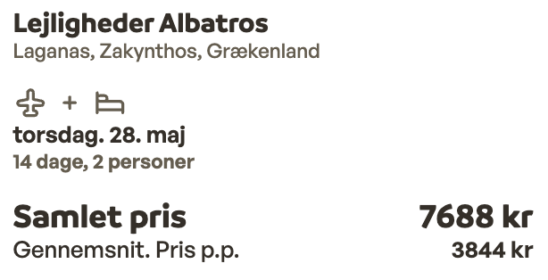 Zakynthos tilbud - Rejs365