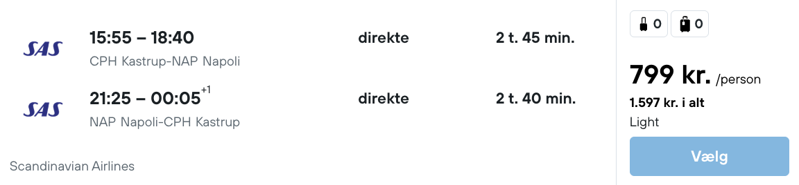 Pompeji tilbud - Rejs365