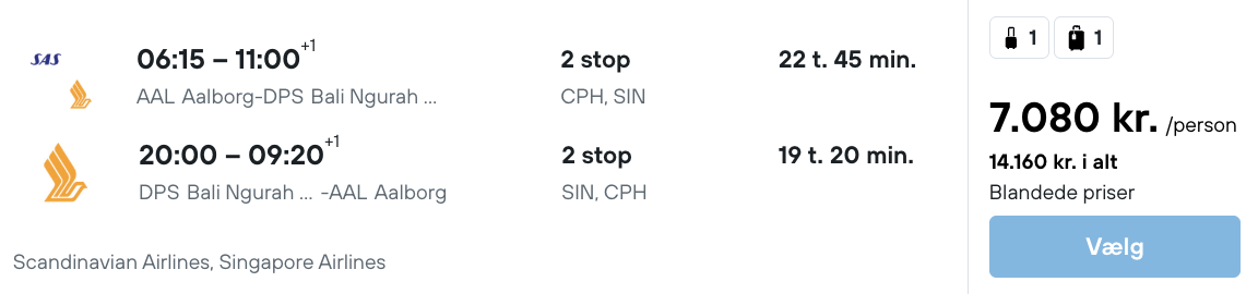 Bali tilbud - Rejs365