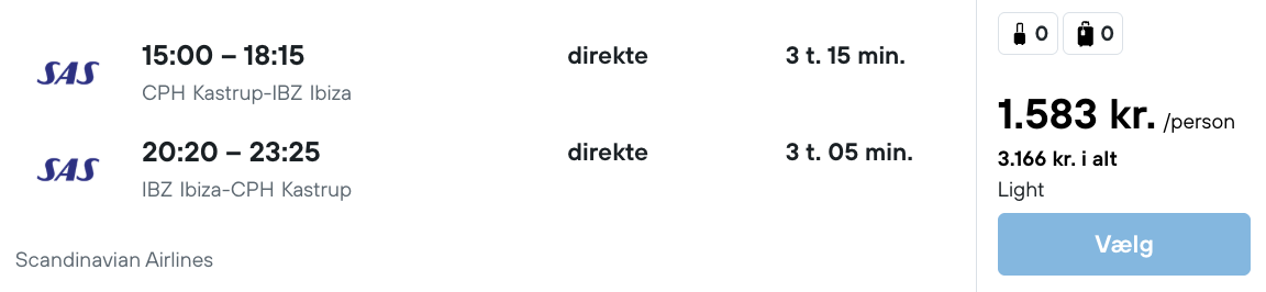 Ibiza tilbud - Rejs365