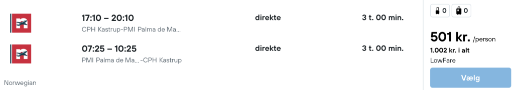 København - Mallorca - Rejs365