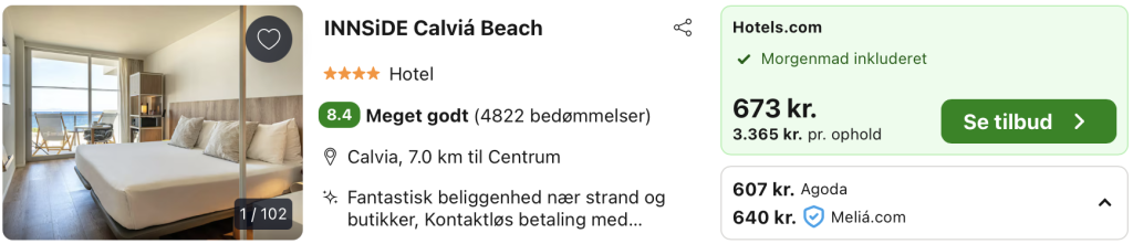 Hotel Mallorca - Rejs365