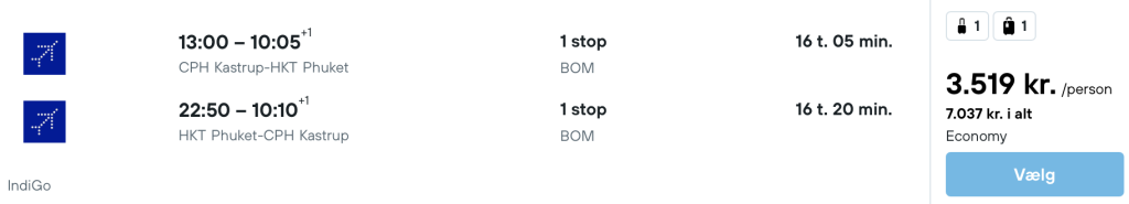 København - Phuket - Rejs365