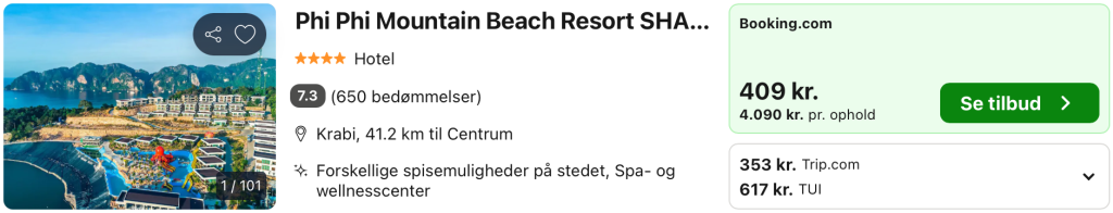 Hotel Phi Phi - Rejs365