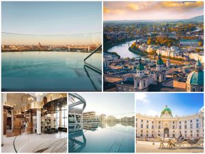 Infinitypool med fantastisk udsigt over Donau – Forlænget weekend i Wien for kun 2.211,-