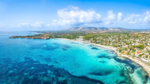 Aerial,View,With,Fontane,Bianche,Beach,,Sicily,Island,,Italy
