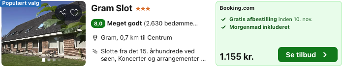 Se det aktuelle tilbud til Gram Slot